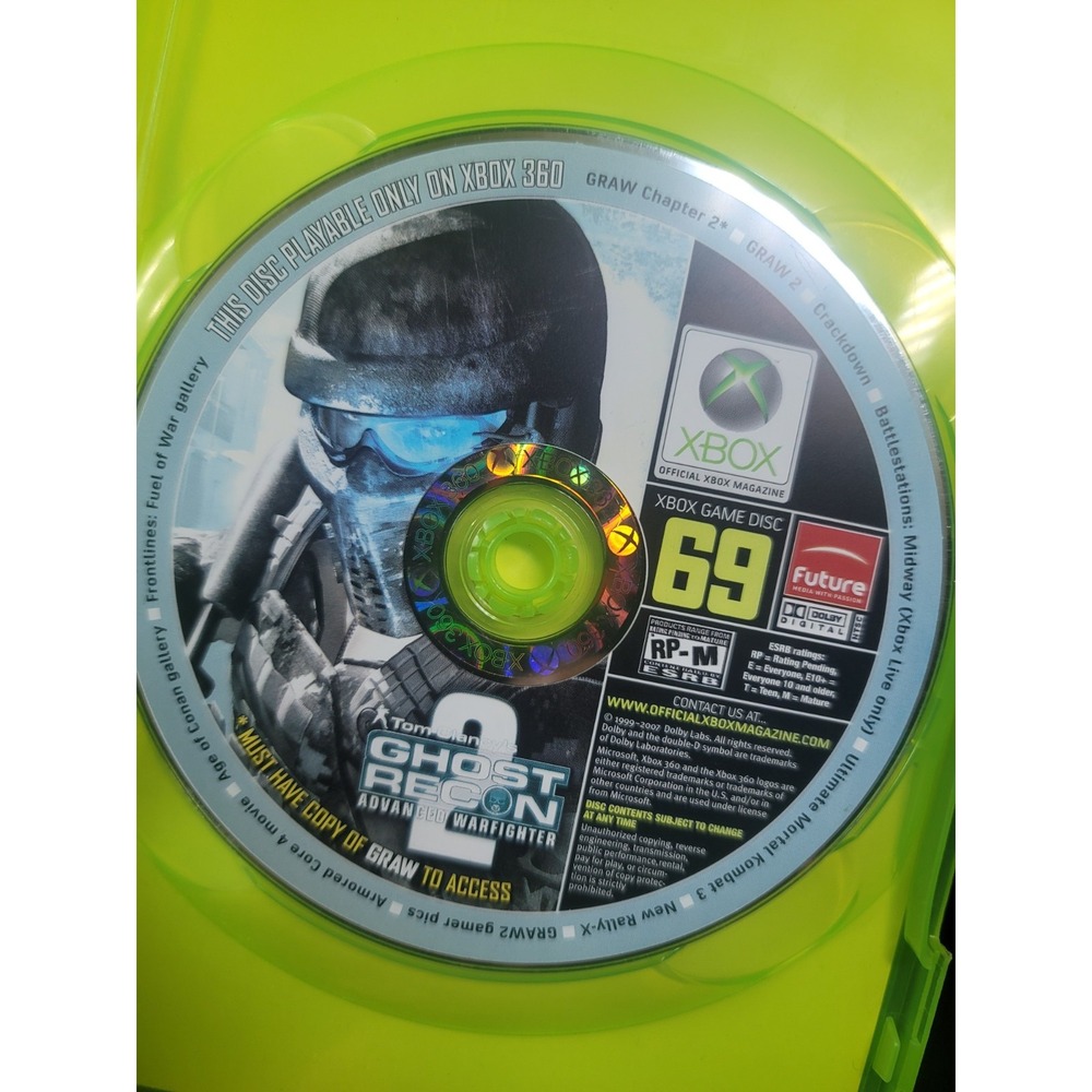 Official Xbox Magazine OXM Demo #69 Xbox 360 - Disc Only
